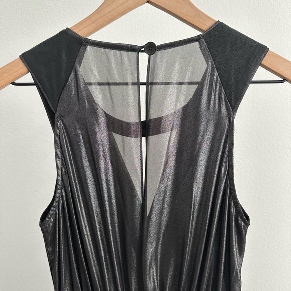 BCBGeneration Metallic Maxi Dress - Picture 3 of 4